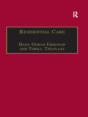 cover image of Residential Care